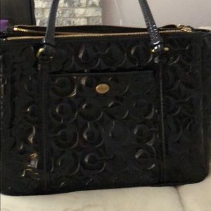 Authentic Large Coach Bag